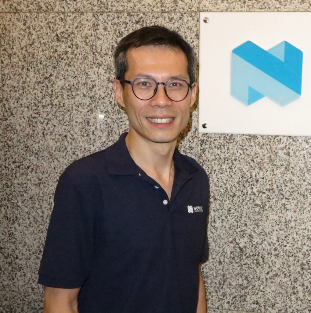 圖1 Nordic Semiconductor台灣區業務經理陳俊志指出,全面防護是面對百億甚至千億萬物聯網節點,強化資安的重要策略