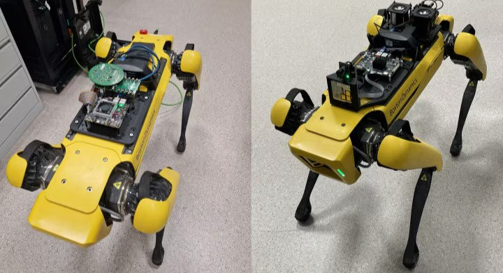 圖2　整合恩智浦注意力前端的Boston Dynamics Spot機器狗