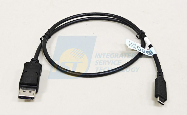 資料來源:iST圖3 VESA推出的新傳輸線DP80 Type-C to Enhanced DP Cable(最高支援到UHBR20),因傳輸線長度較短,使用上較不方便。另外,也因為傳輸線一端是DP接頭,另一端為Type-C接頭,在使用時只有單純的DP功能使用,無法像兩端都是Type-C連接埠的線材,可